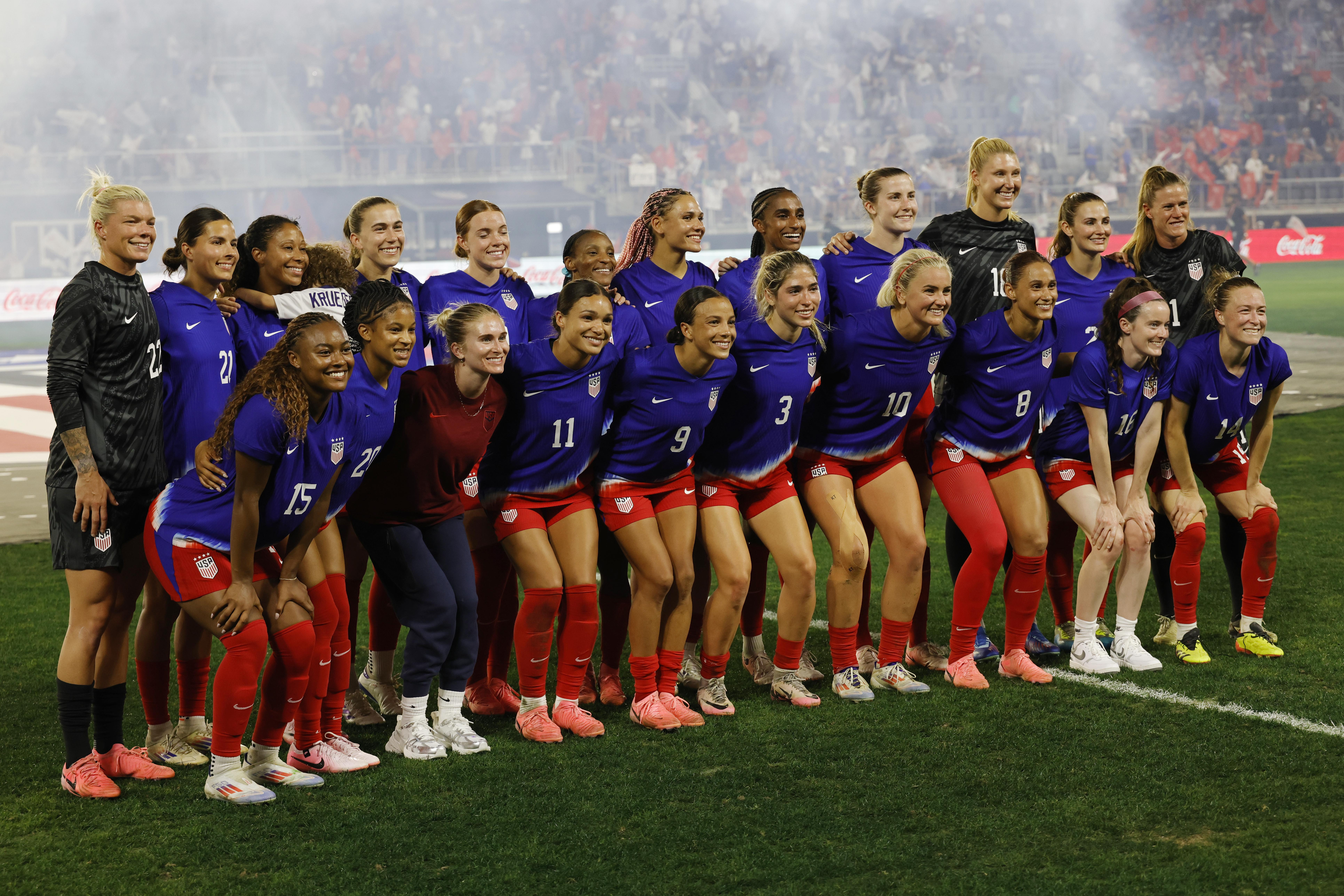 Soccer: USWNT Send-Off Match-Costa Rica at USA