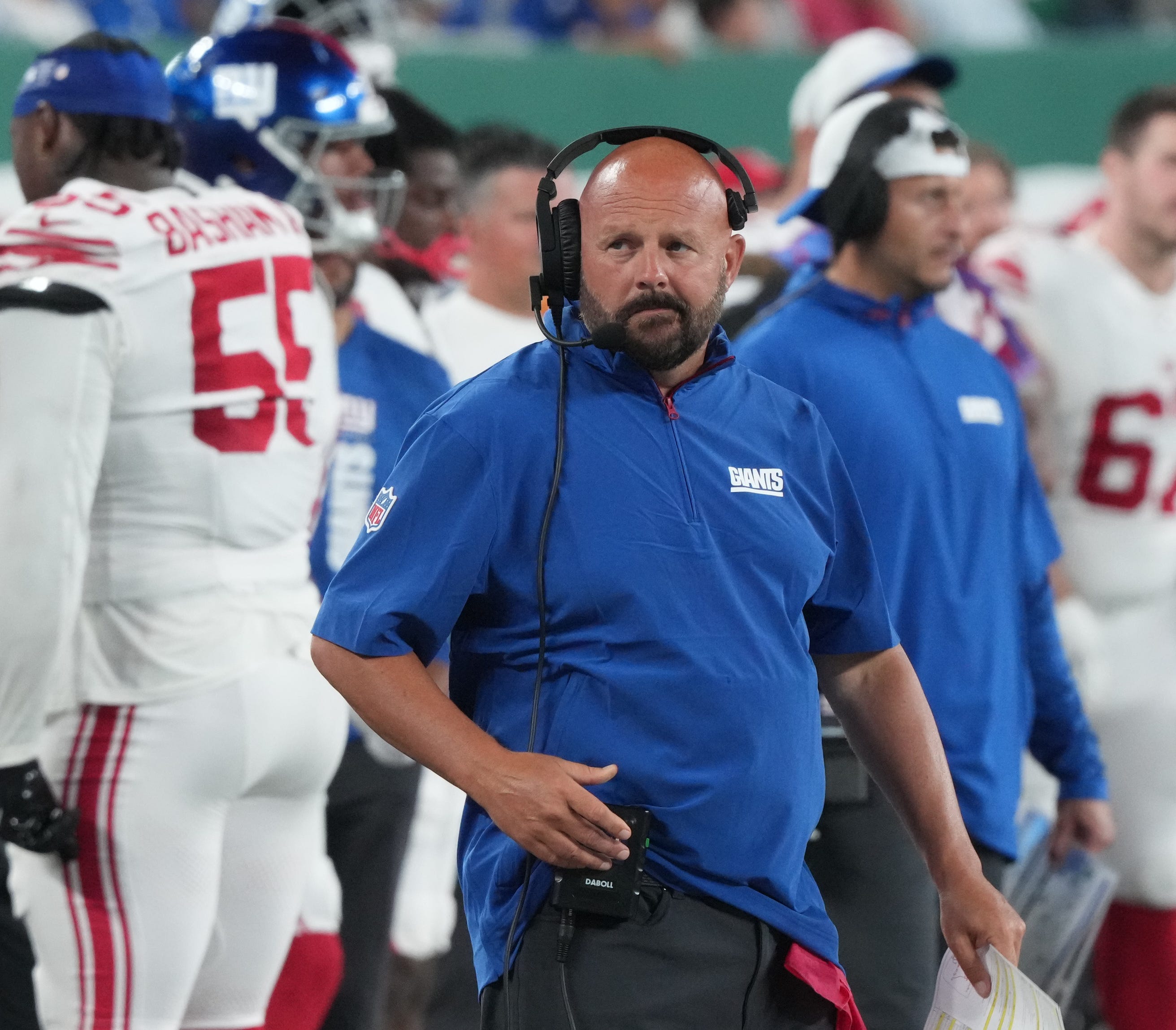 Syndication: The Record, brian daboll, new york giants