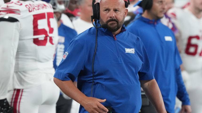 Syndication: The Record, brian daboll, new york giants