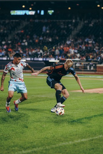 Keaton Parks was key in the midfield despite the draw | Credit: Melinda Morales
