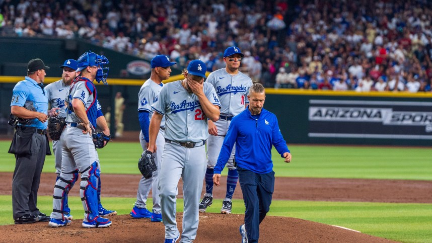 MLB: Los Angeles Dodgers at Arizona Diamondbacks, clayton kershaw