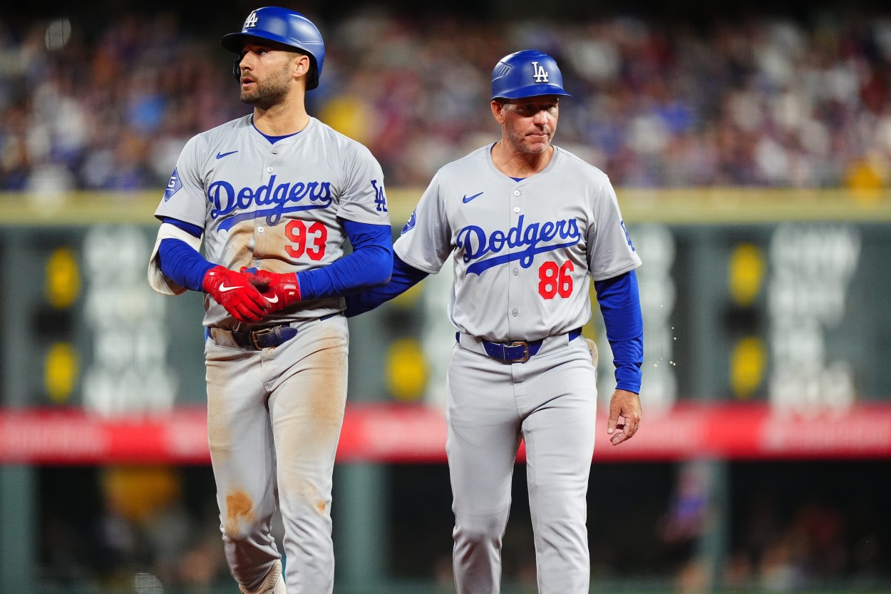 MLB: Los Angeles Dodgers at Colorado Rockies, Kevin Kiermaier