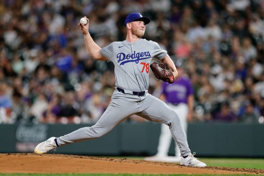 MLB: Los Angeles Dodgers at Colorado Rockies, ben casparius