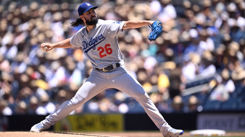 MLB: Los Angeles Dodgers at San Diego Padres, tony gonsolin