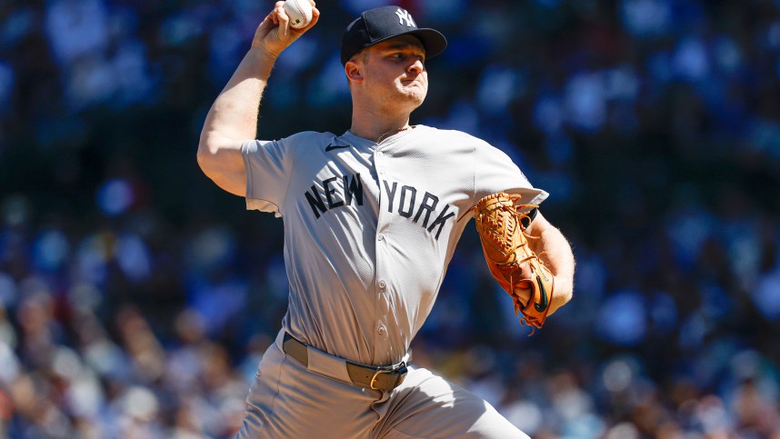 MLB: New York Yankees at Chicago Cubs, clarke schmidt