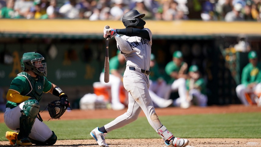 MLB: New York Yankees at Oakland Athletics, jazz chisholm