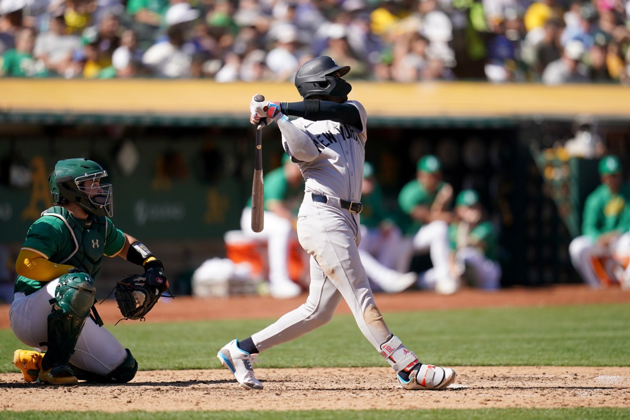 MLB: New York Yankees at Oakland Athletics, jazz chisholm