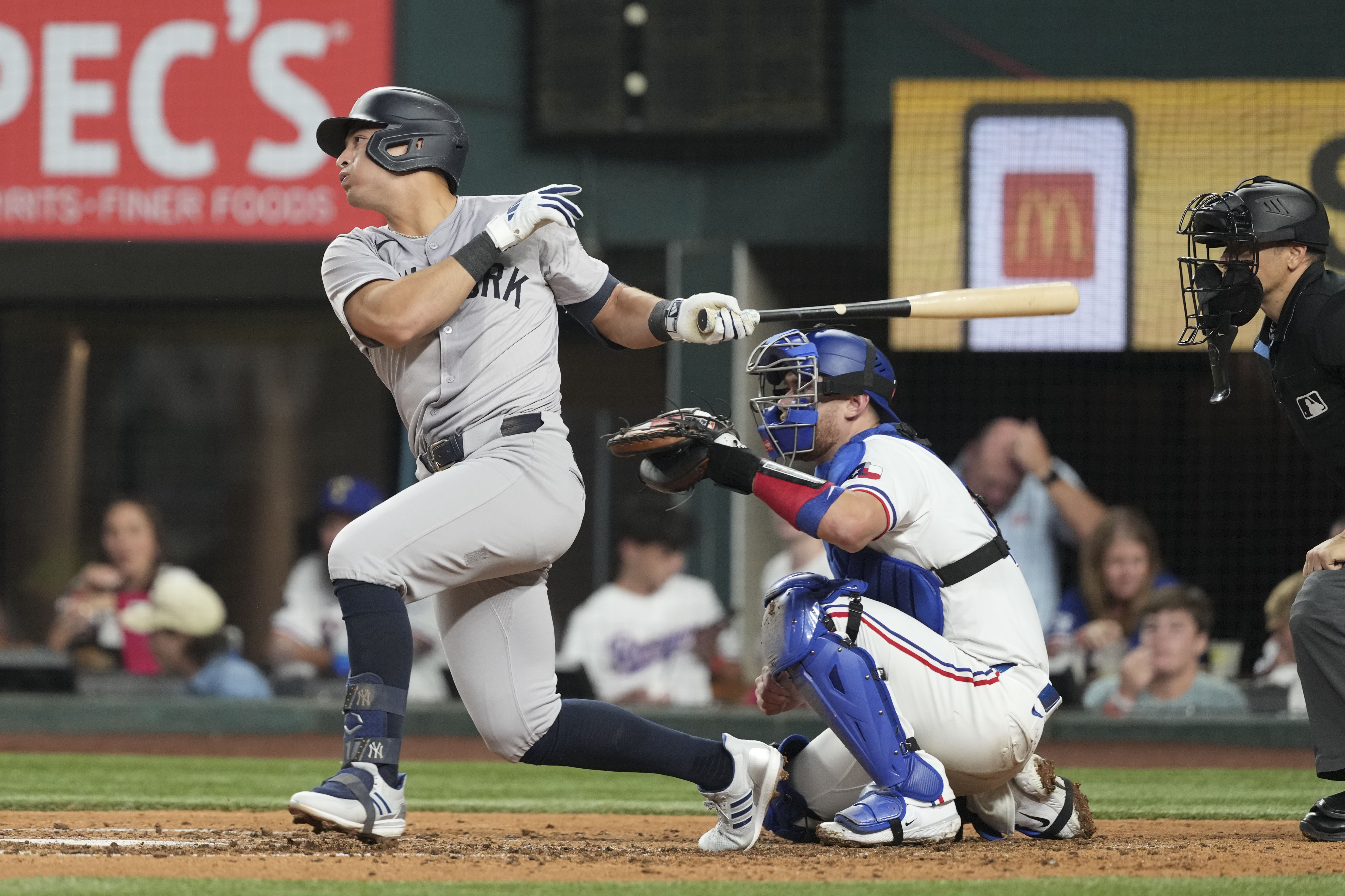 MLB: New York Yankees at Texas Rangers, anthony volpe