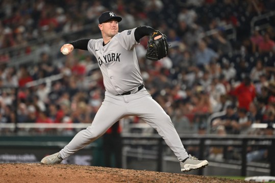 MLB: New York Yankees vs. Washington Nationals, Mark Leiter Jr.