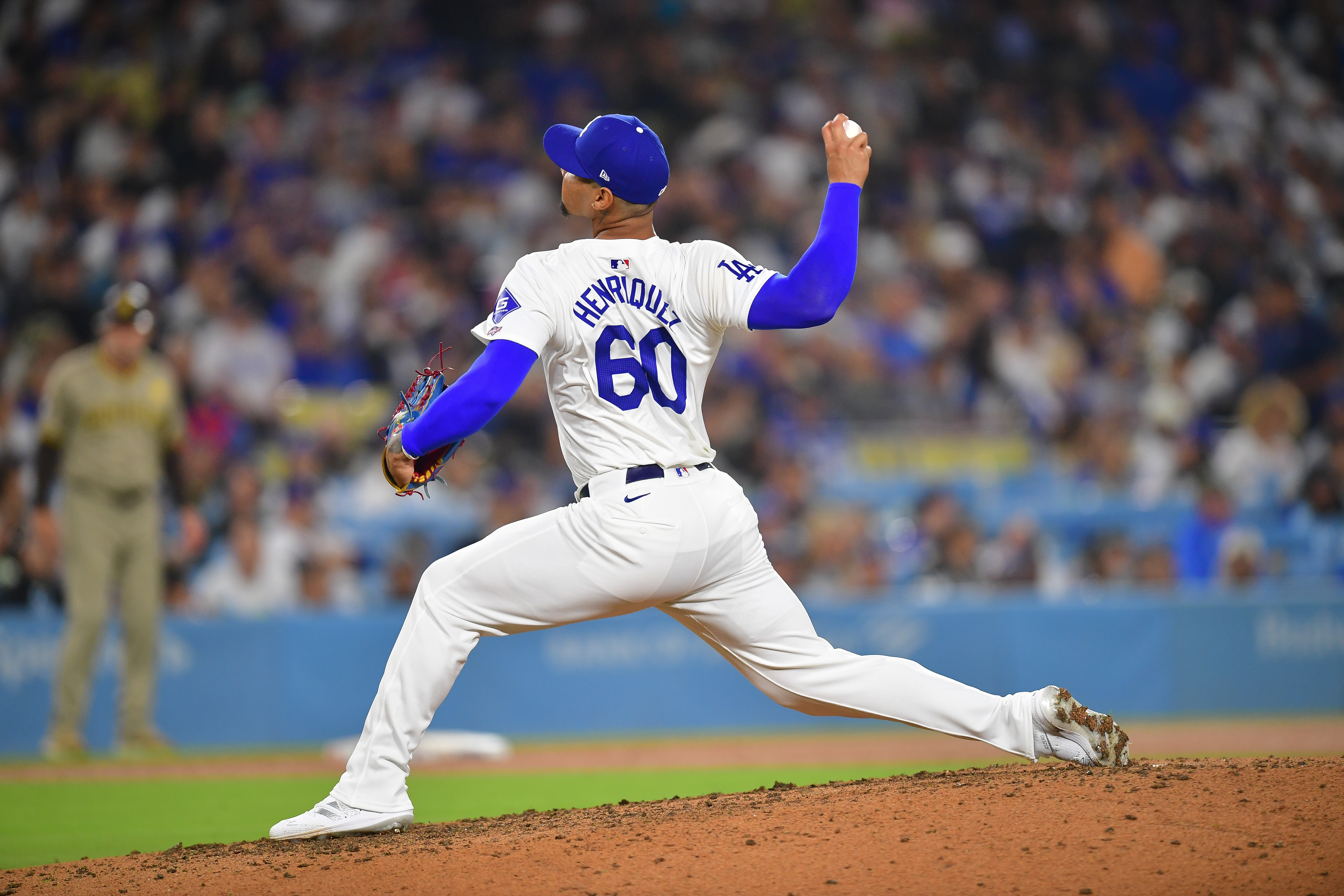 MLB: San Diego Padres at Los Angeles Dodgers, Edgardo Henriquez