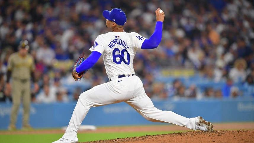 MLB: San Diego Padres at Los Angeles Dodgers, Edgardo Henriquez