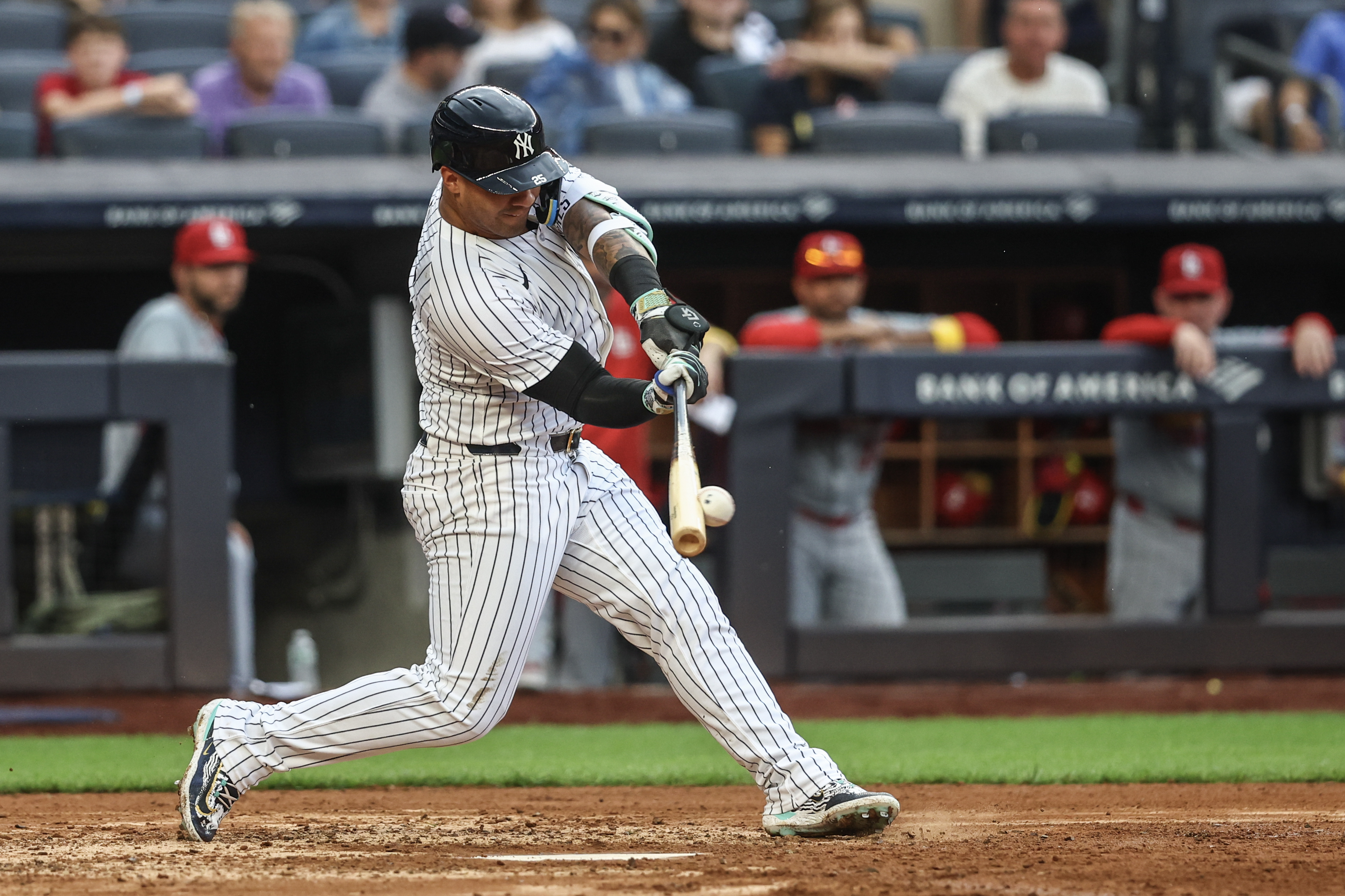 MLB: St. Louis Cardinals at New York Yankees, gleyber torres