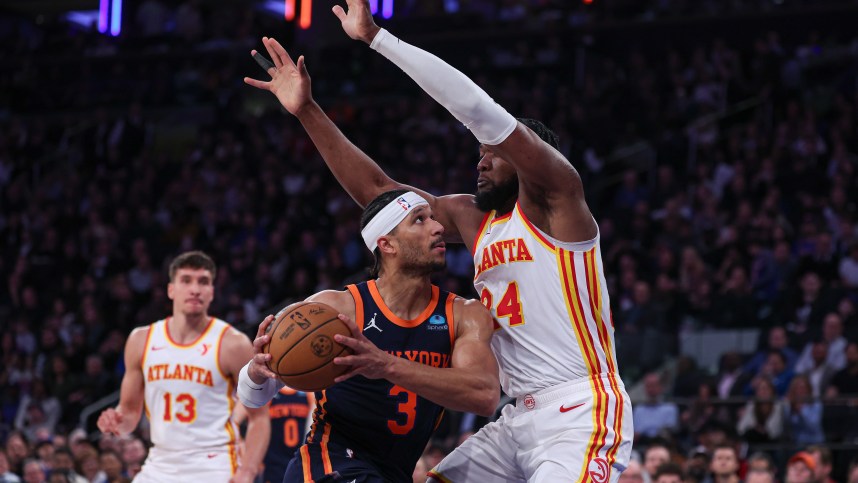 NBA: Atlanta Hawks at New York Knicks