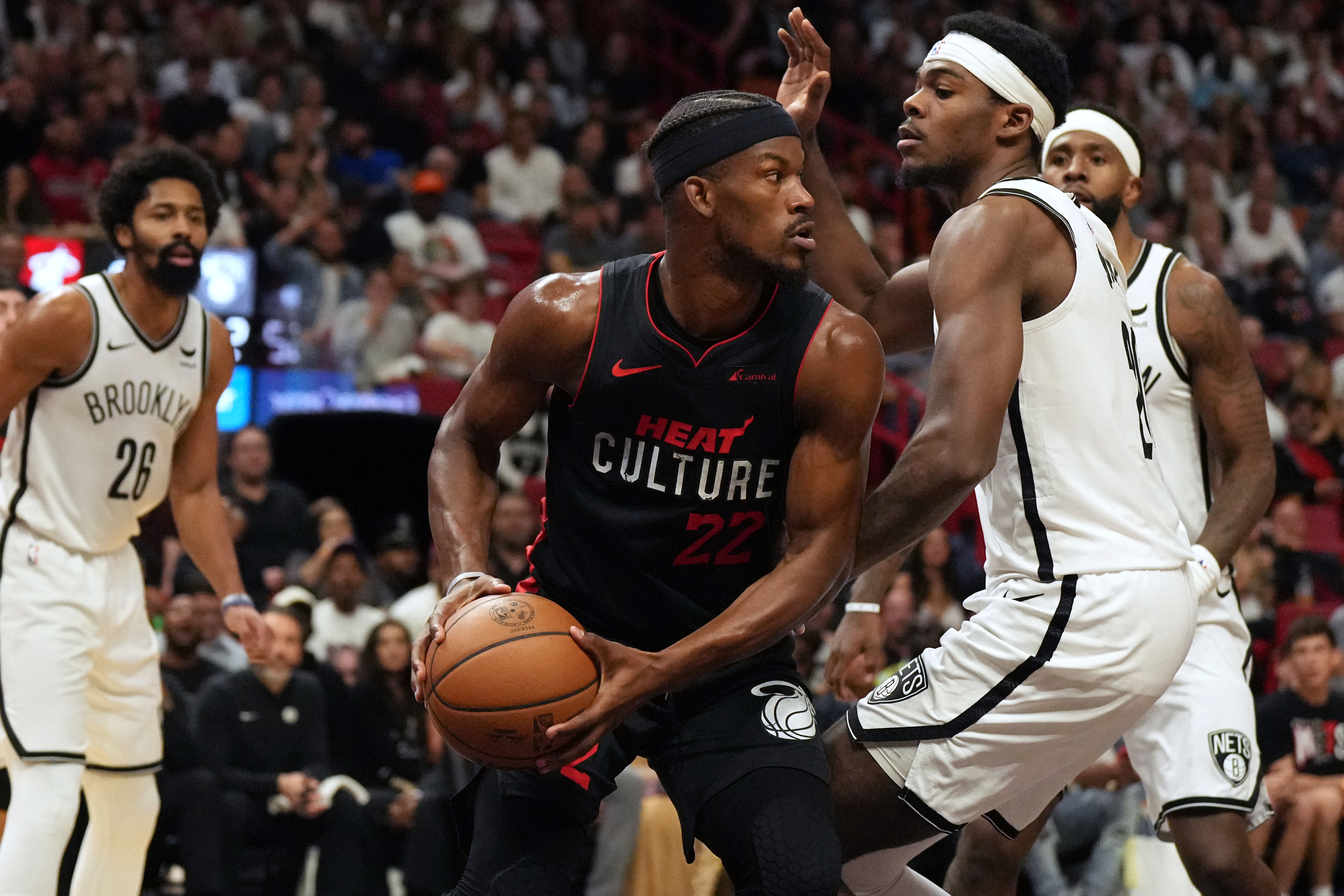 NBA: Brooklyn Nets at Miami Heat