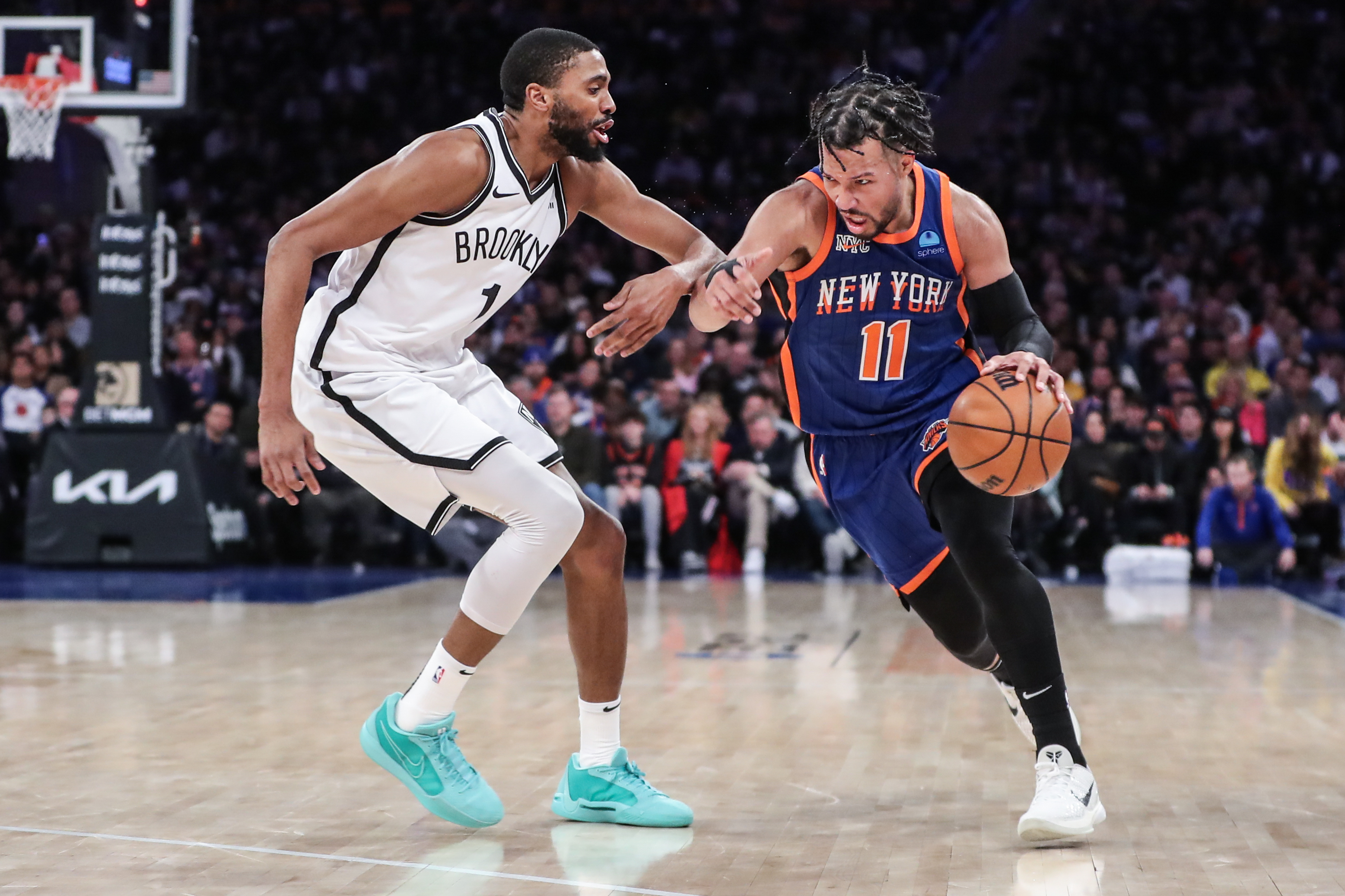 NBA: Brooklyn Nets at New York Knicks