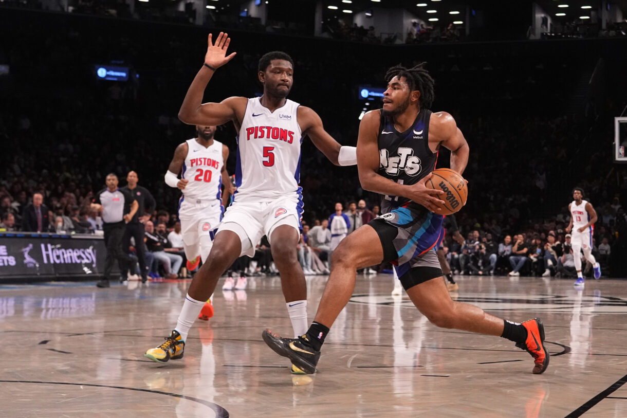 NBA: Detroit Pistons at Brooklyn Nets