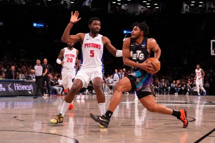 NBA: Detroit Pistons at Brooklyn Nets