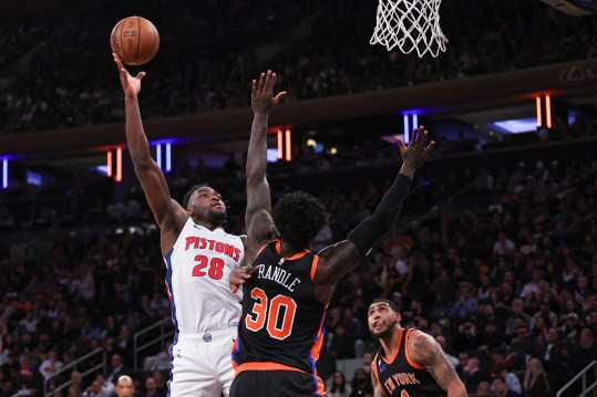 NBA: Detroit Pistons at New York Knicks