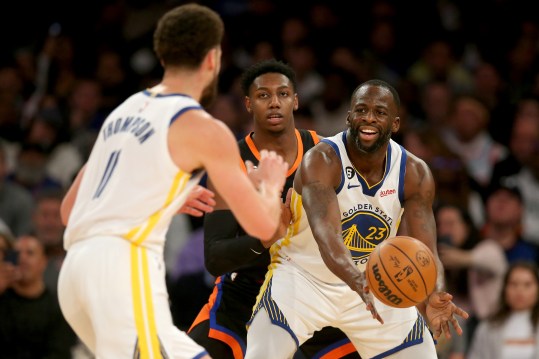 NBA: Golden State Warriors at New York Knicks