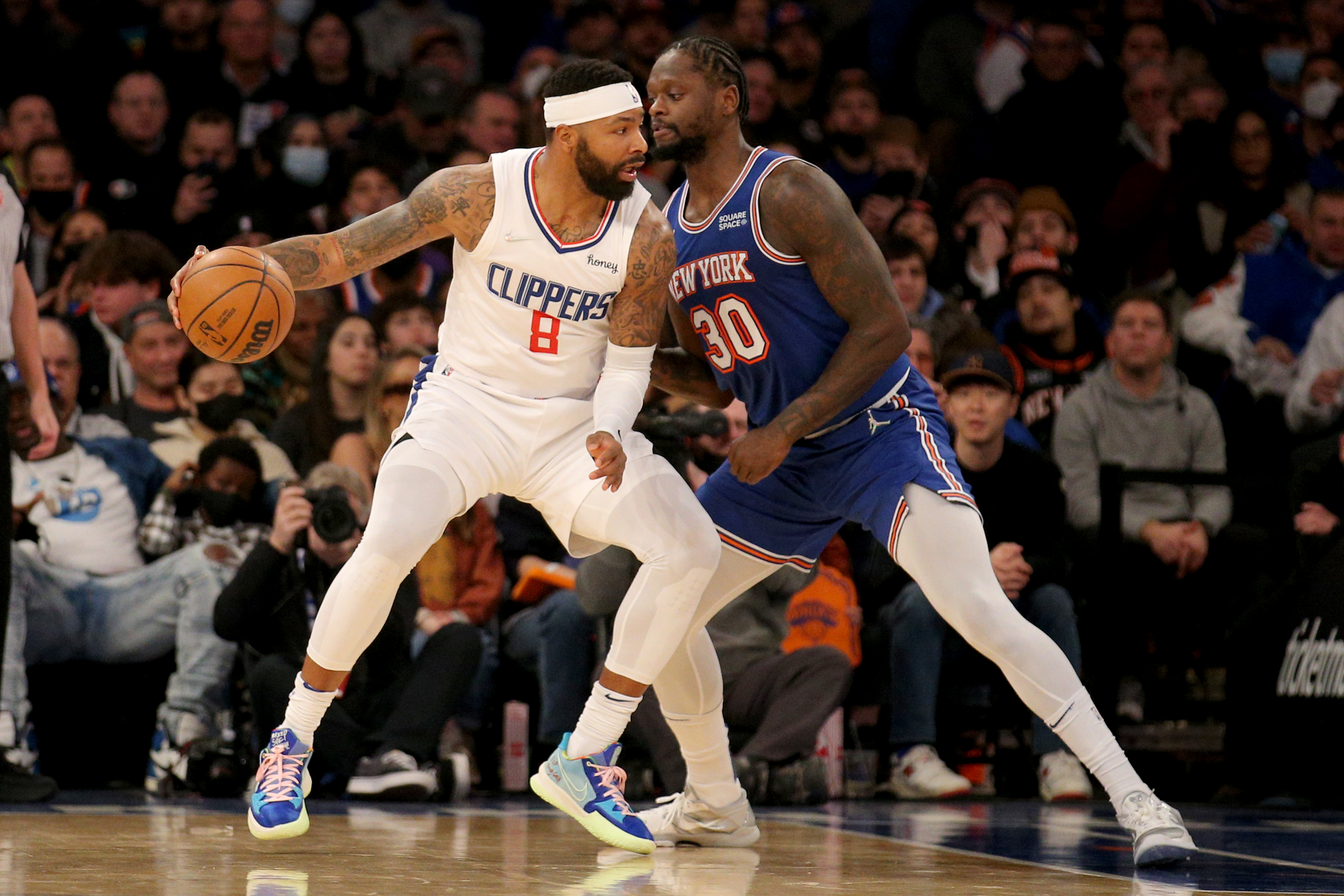 NBA: Los Angeles Clippers at New York Knicks