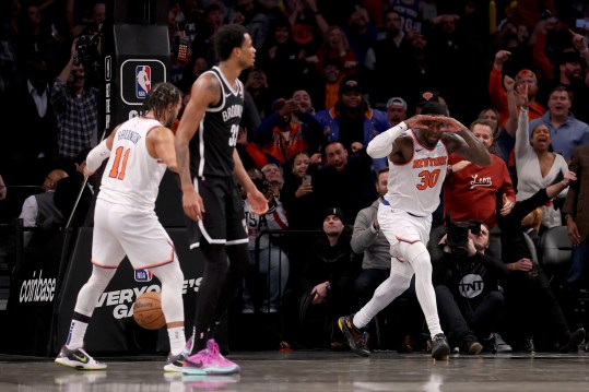 NBA: New York Knicks at Brooklyn Nets