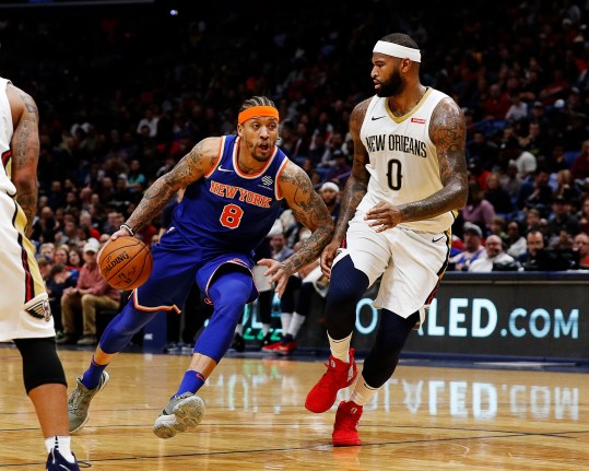 NBA: New York Knicks at New Orleans Pelicans