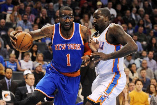 NBA: New York Knicks at Oklahoma City Thunder