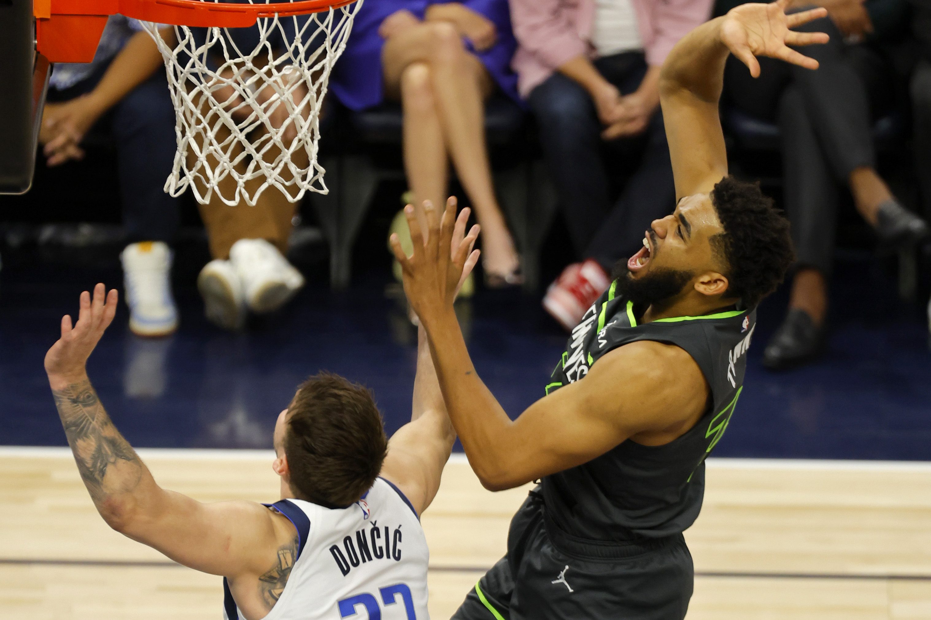 NBA: Playoffs-Dallas Mavericks at Minnesota Timberwolves