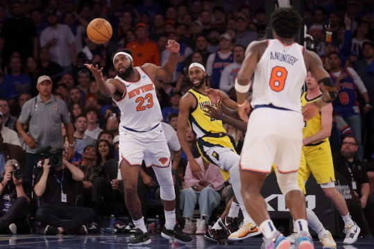 NBA: Playoffs-Indiana Pacers at New York Knicks