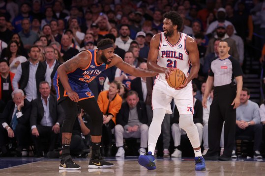 NBA: Playoffs – Philadelphia 76ers at New York Knicks