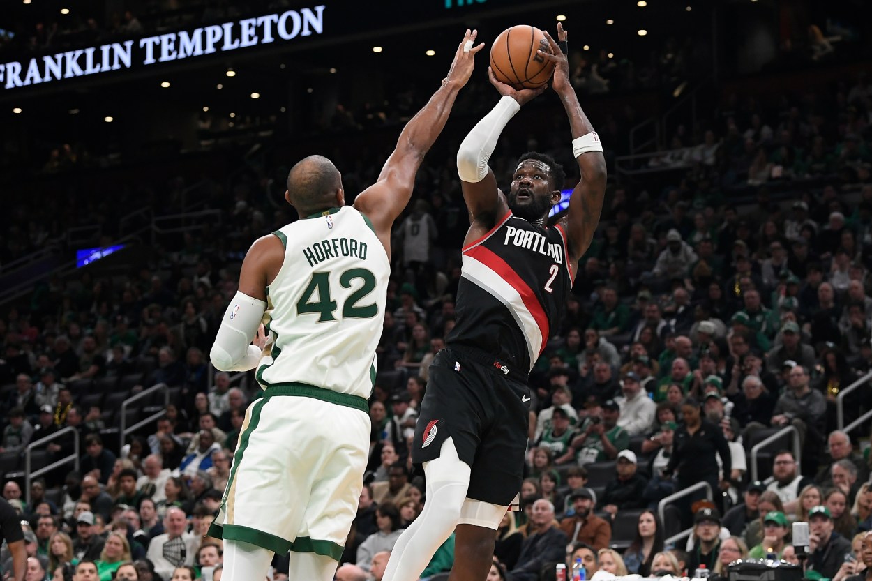 NBA: Portland Trail Blazers at Boston Celtics