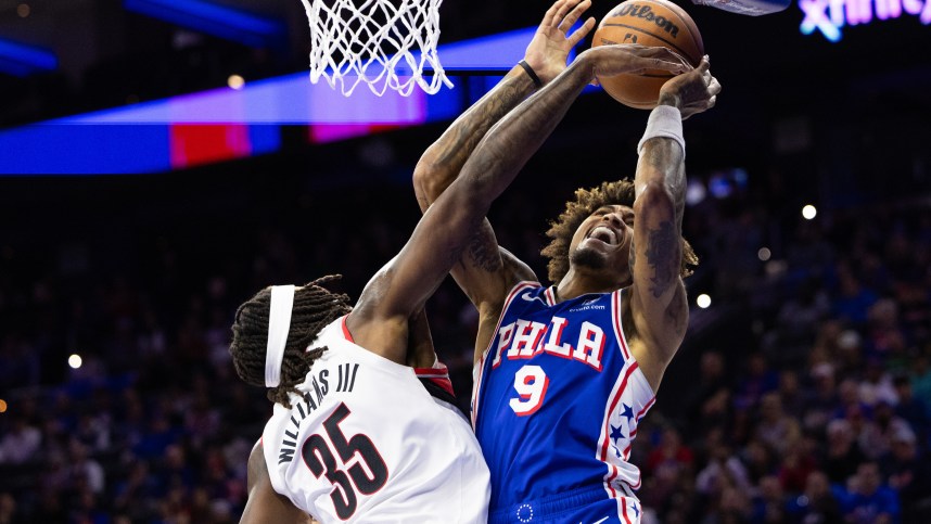 NBA: Portland Trail Blazers at Philadelphia 76ers