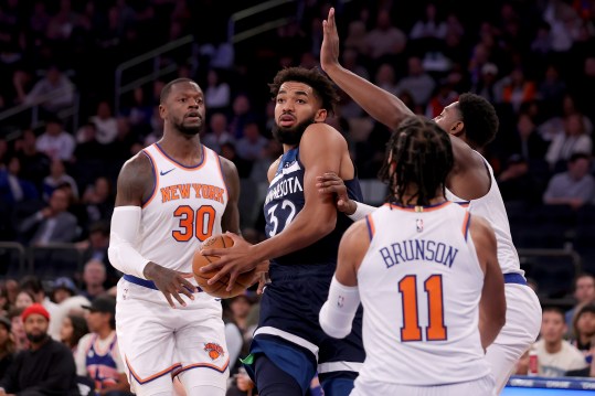 NBA: Preseason-Minnesota Timberwolves at New York Knicks