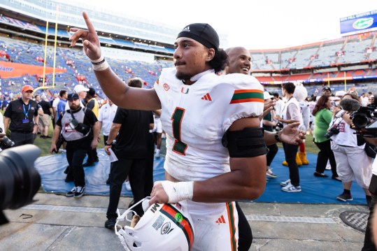 NCAA Football: Miami at Florida