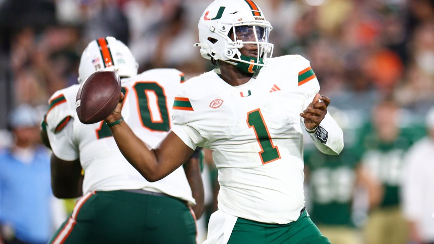 NCAA Football: Miami at South Florida