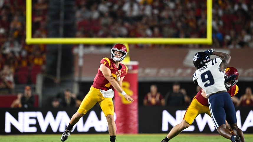 NCAA Football: Utah State at Southern California, new york giants