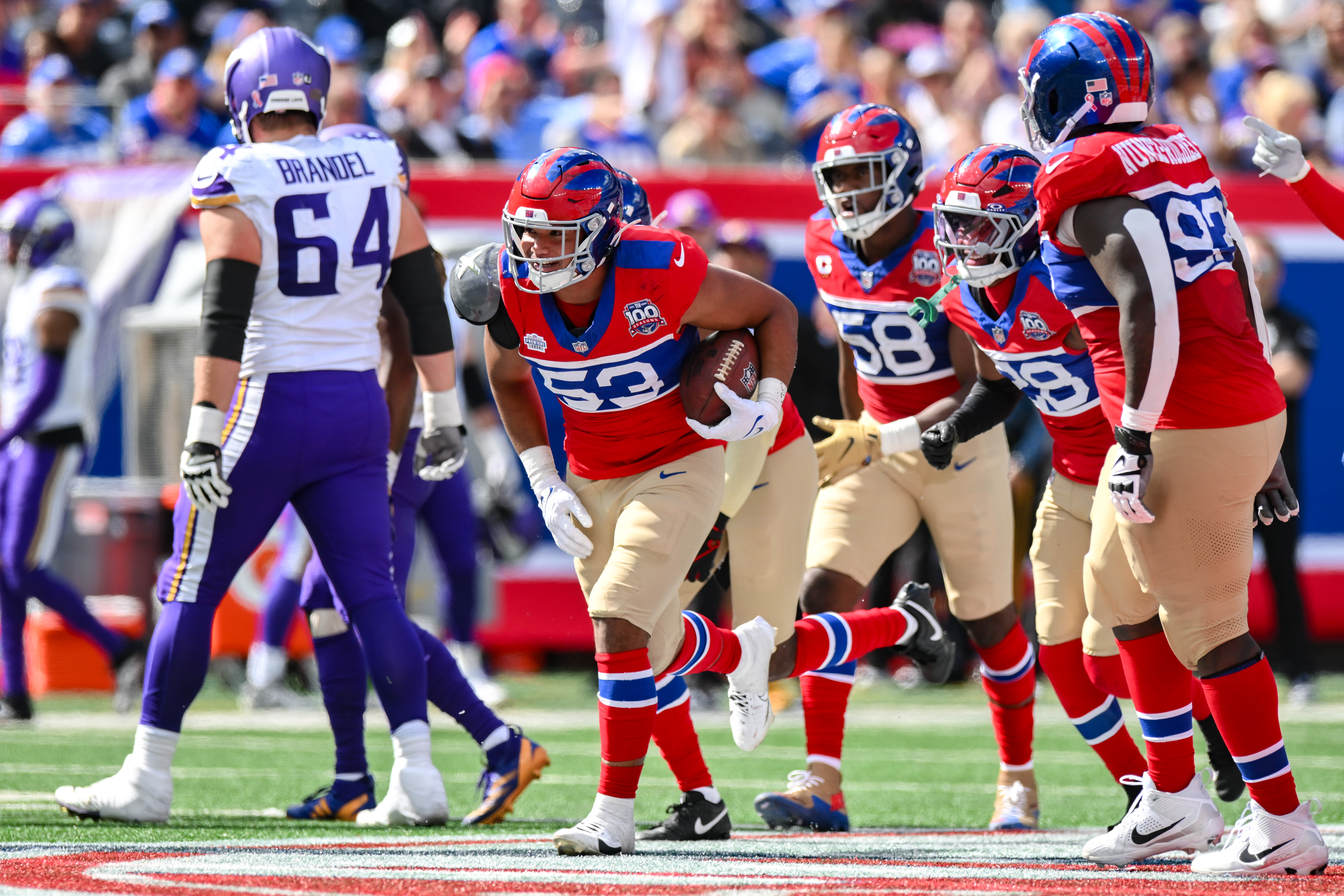 NFL: Minnesota Vikings at New York Giants