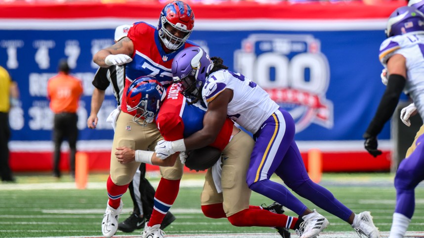 NFL: Minnesota Vikings at New York Giants