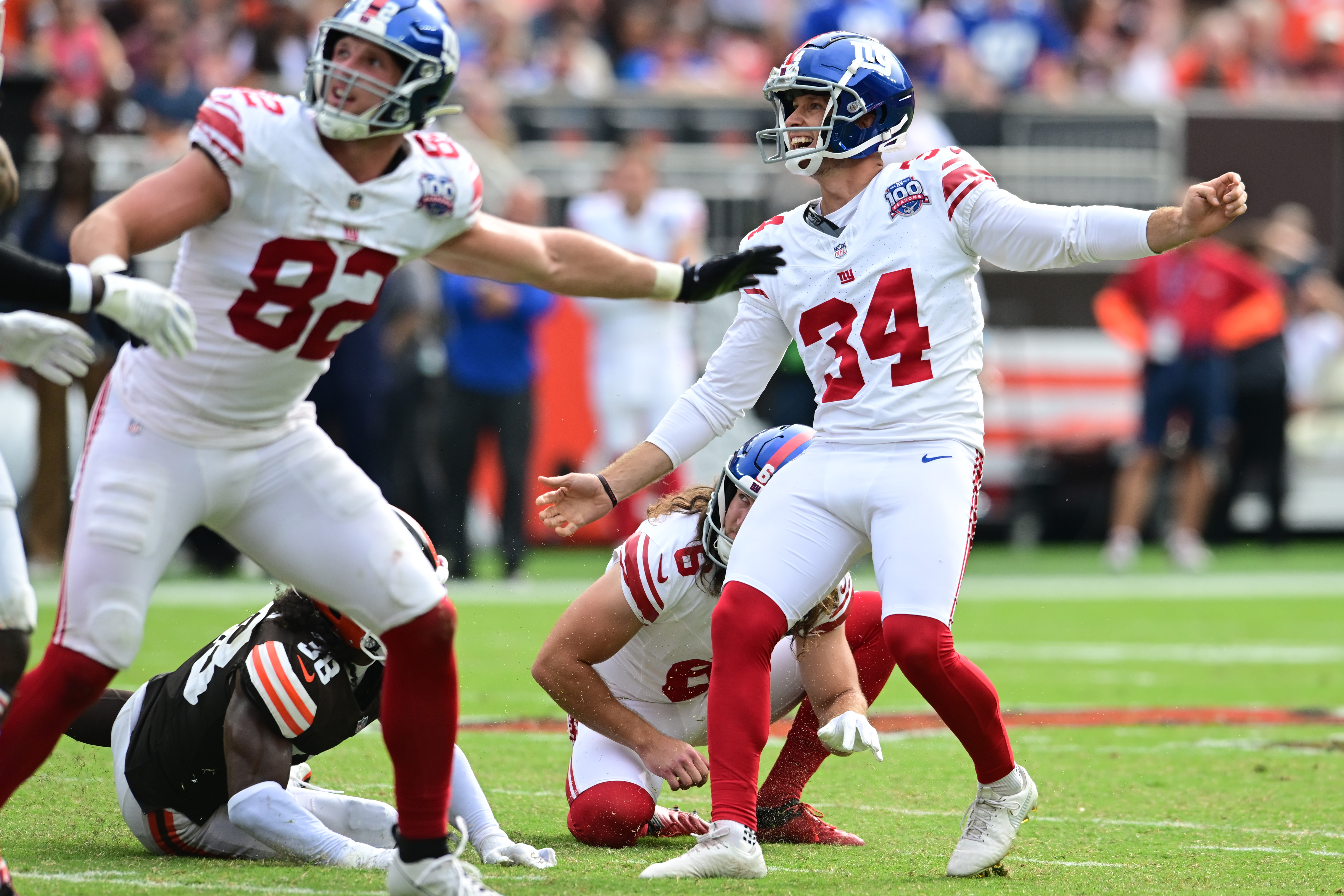 NFL: New York Giants at Cleveland Browns