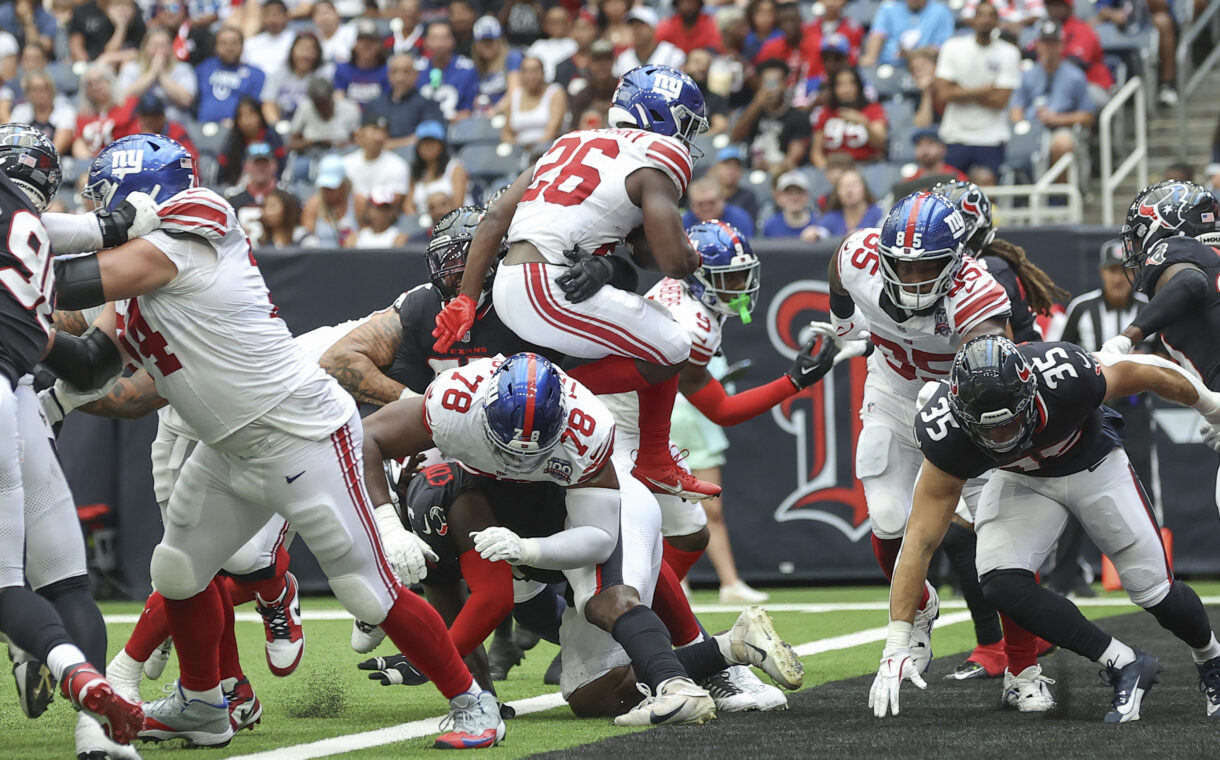 NFL: New York Giants at Houston Texans