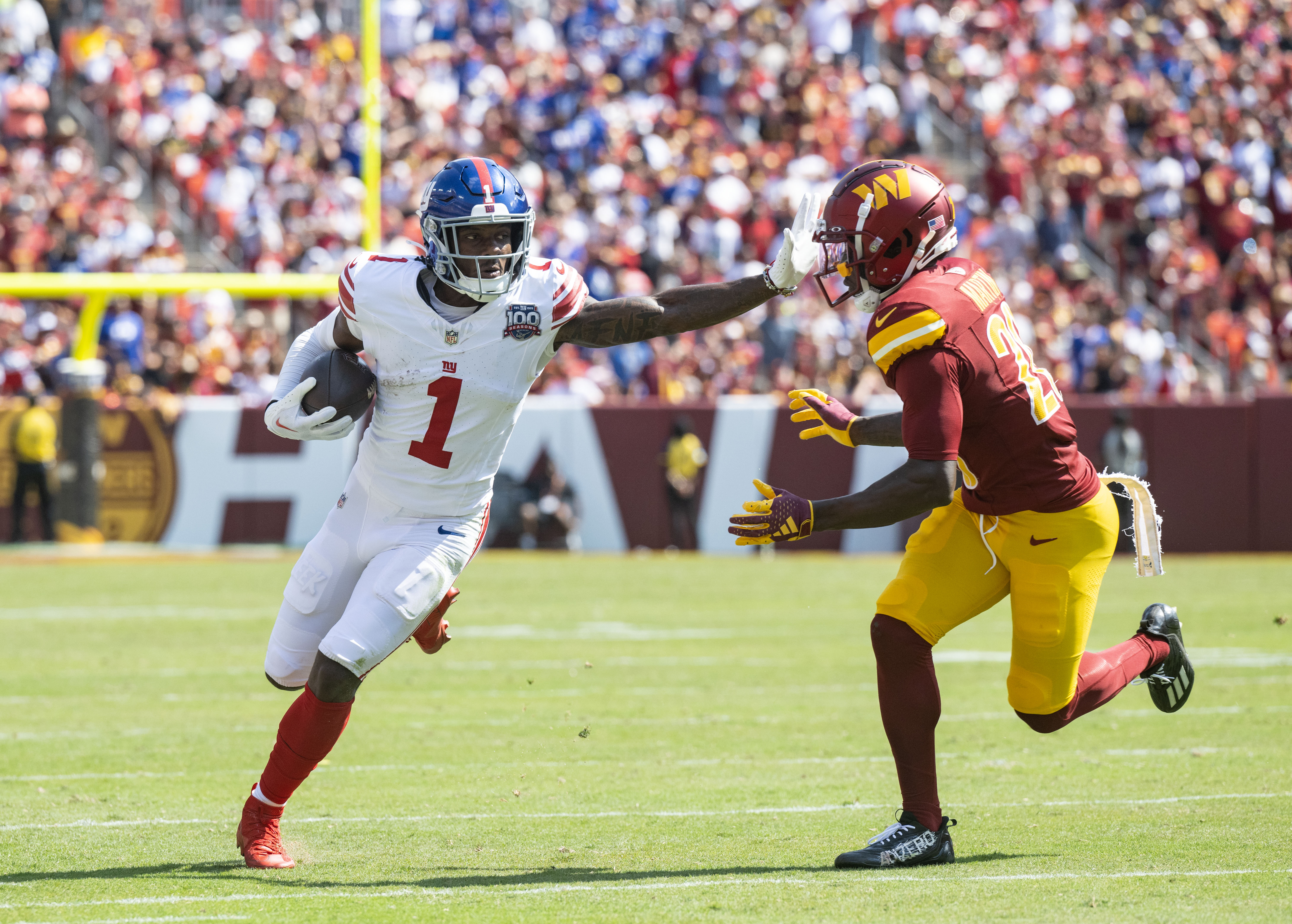 Giants' rookie wideout is already one of the most explosive playmakers