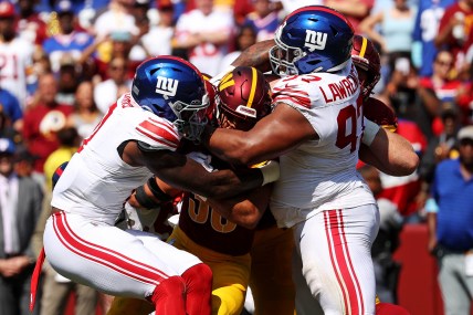 NFL: New York Giants at Washington Commanders