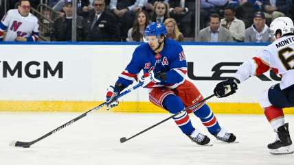 Rangers’ superstar winger being evaluated for lower-body injury