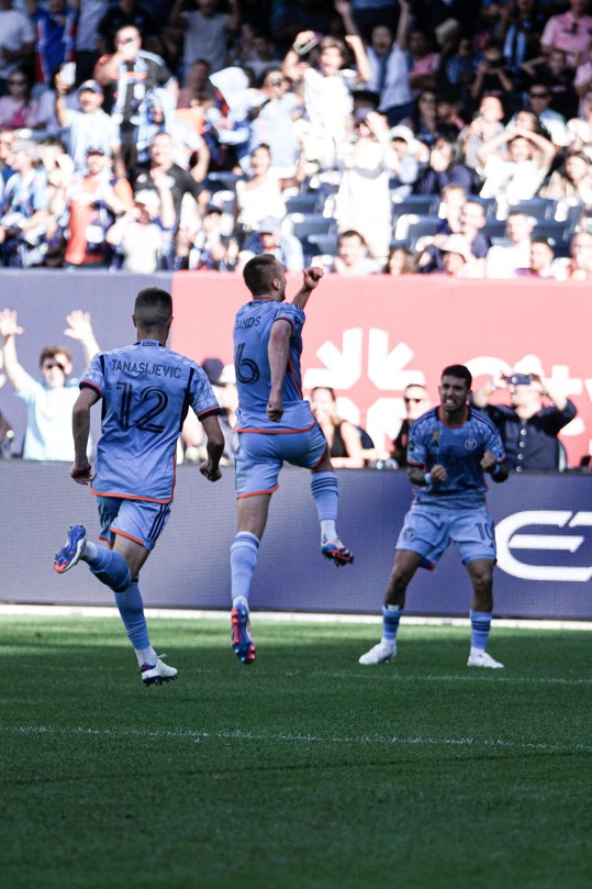 James Sands with a Last minute equalizer | Credit : Anthony Surrusco
