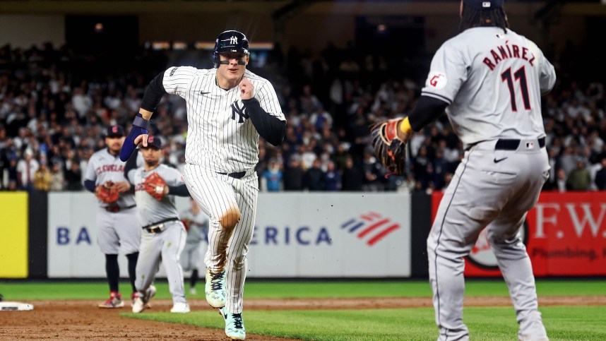 MLB: ALCS-Cleveland Guardians at New York Yankees, anthony rizzo