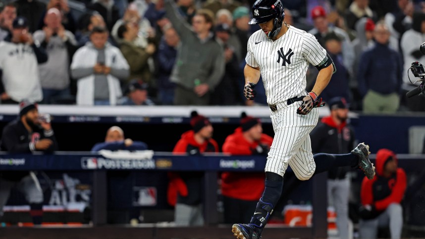 MLB: ALCS-Cleveland Guardians at New York Yankees, giancarlo stanton