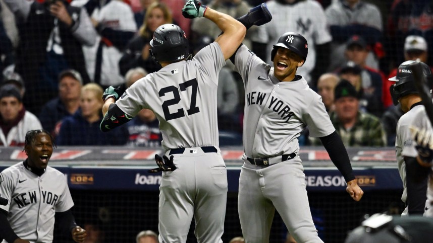 MLB: ALCS-New York Yankees at Cleveland Guardians