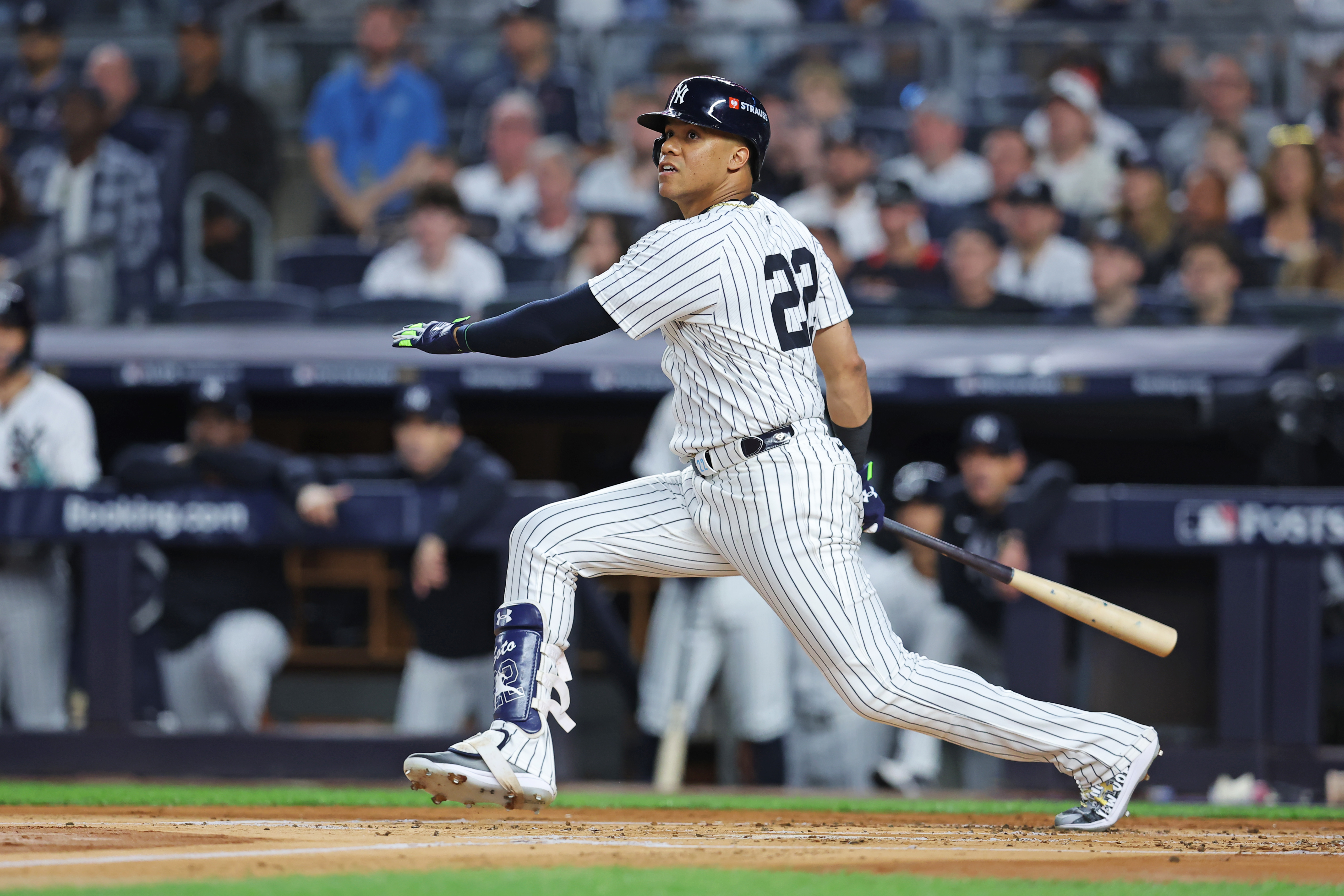 MLB: ALDS-Kansas City Royals at New York Yankees, juan soto