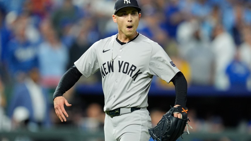 MLB: ALDS-New York Yankees at Kansas City Royals, luke weaver