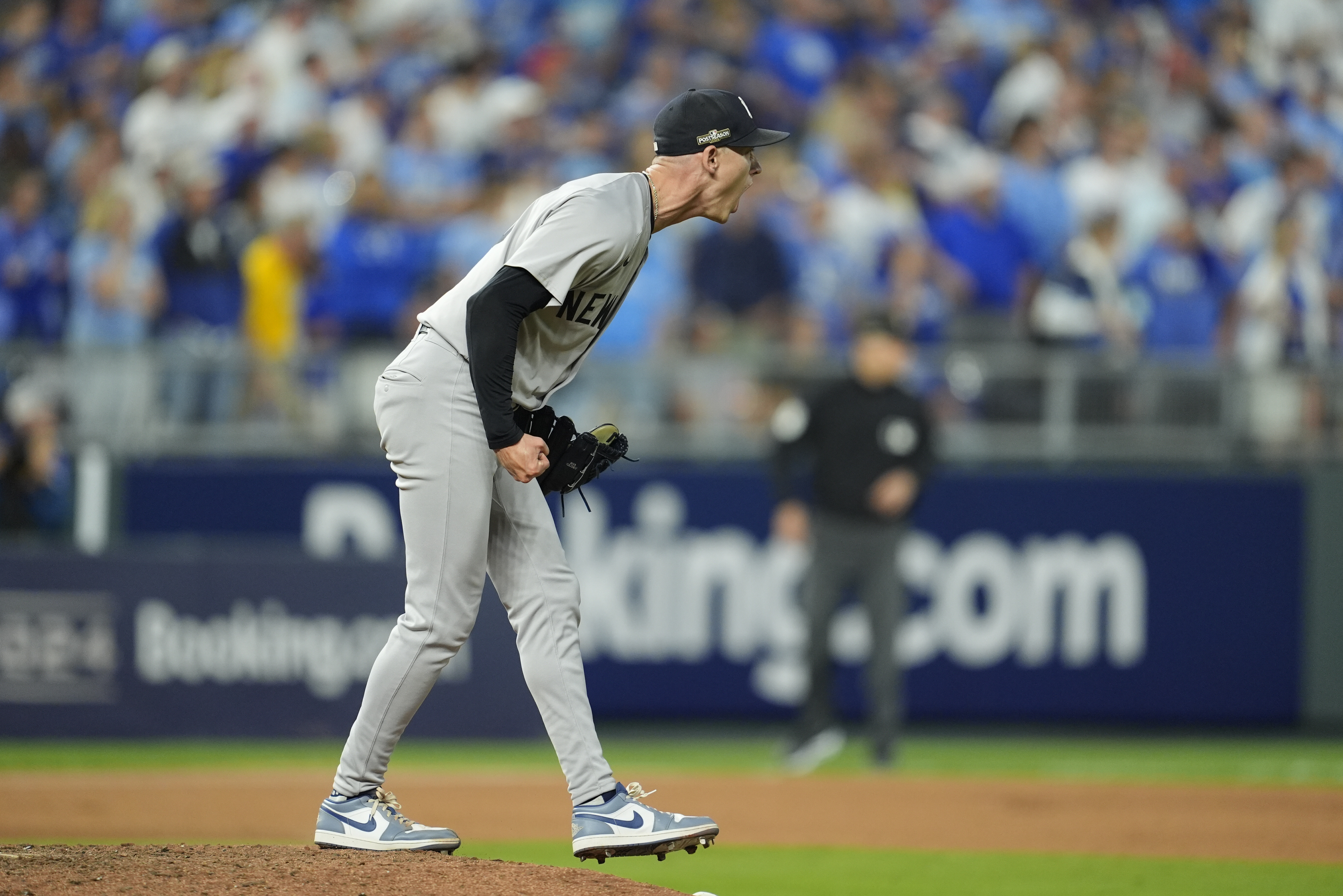 MLB: ALDS-New York Yankees at Kansas City Royals, luke weaver